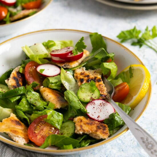 Lebanese Fattoush Salad Lebanese Fattoush Salad