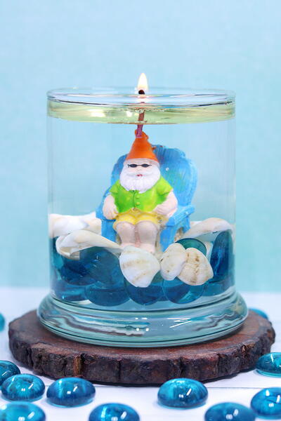 Water And Oil Candle Water And Oil Candle