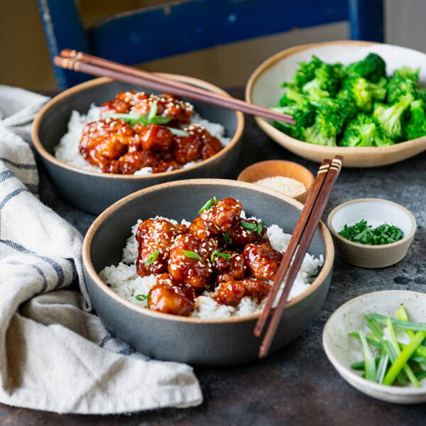 Shortcut Sesame Chicken Shortcut Sesame Chicken