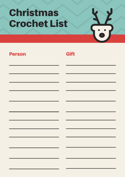 Christmas Crochet List Christmas Crochet List
