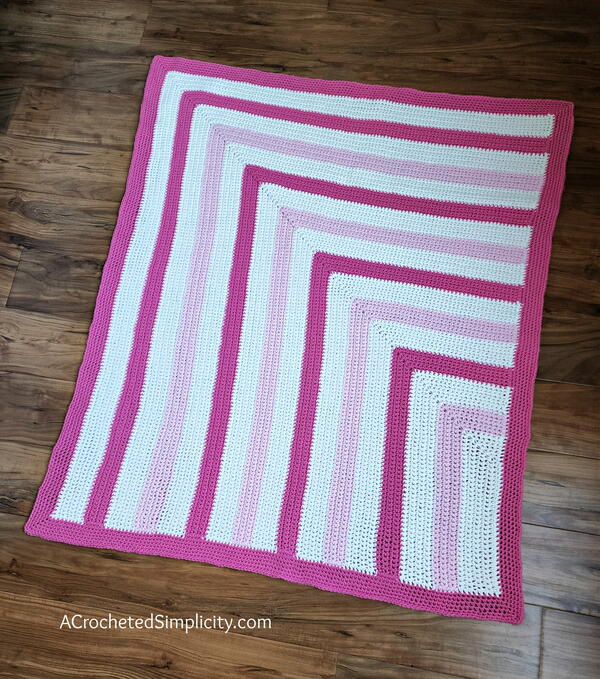 Bubblegum Kisses Baby Blanket