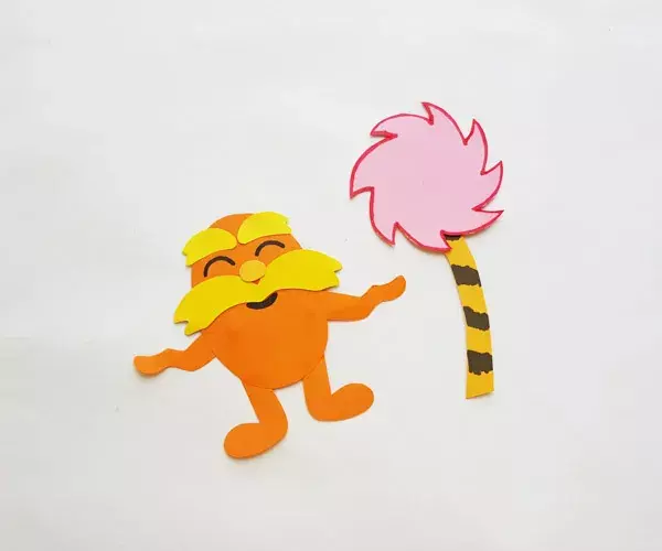 Lorax Papercraft Puppet Lorax Papercraft Puppet