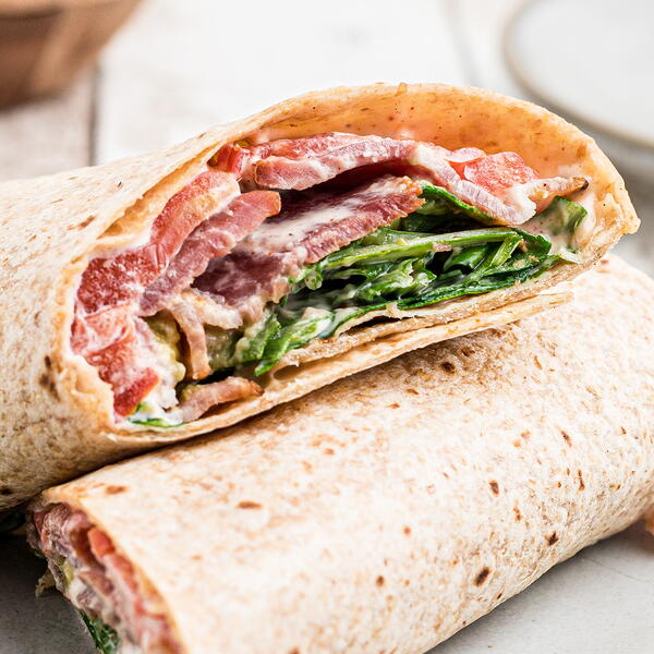 Blat (bacon, Lettuce, Avocado, Tomato) Wraps