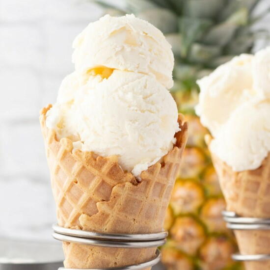 Pineapple Coconut Ice Cream Pineapple Coconut Ice Cream