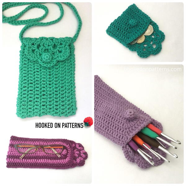 Floretta Small Summer Bag Purse And Case Crochet Pattern Floretta Small Summer Bag, Purse, And Case Crochet Pattern