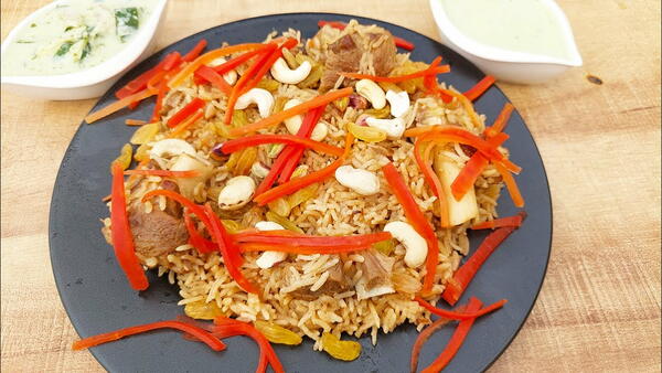 Easy Mutton Kabuli Pulao Recipe Easy Mutton Kabuli Pulao Recipe