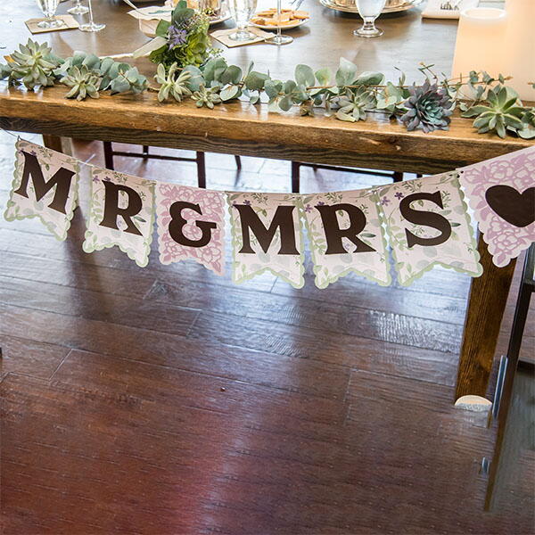 Wedding Reception Banner Wedding Reception Banner