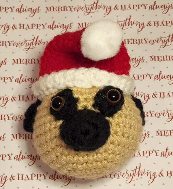 Pug Ornament Pug Ornament