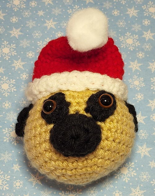 Pug Ornament Pug Ornament
