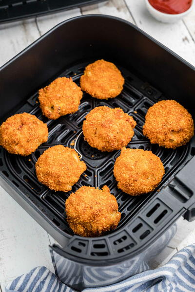 Air Fryer Mac And Cheese Bites