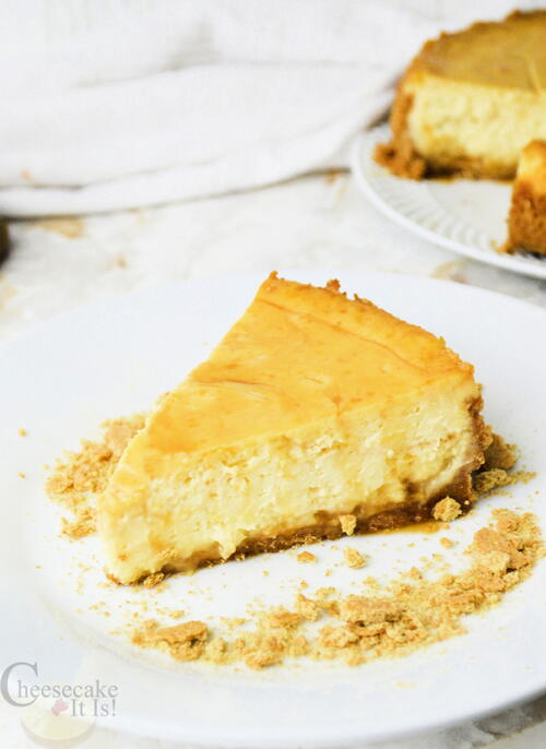 Smoked Cheesecake With Caramel And Sea Salt Smoked Cheesecake With Caramel And Sea Salt