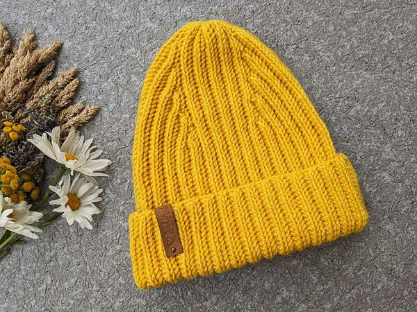 Crochet Ribbed Hat Crochet Ribbed Hat