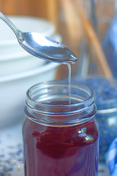 Homemade Lavender Syrup Homemade Lavender Syrup