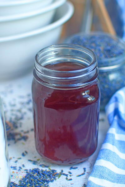 Homemade Lavender Syrup Homemade Lavender Syrup