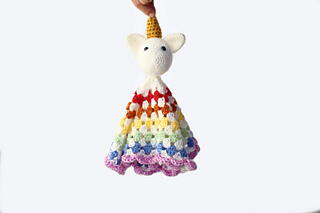 Aurora Unicorn Lovey Aurora Unicorn Lovey