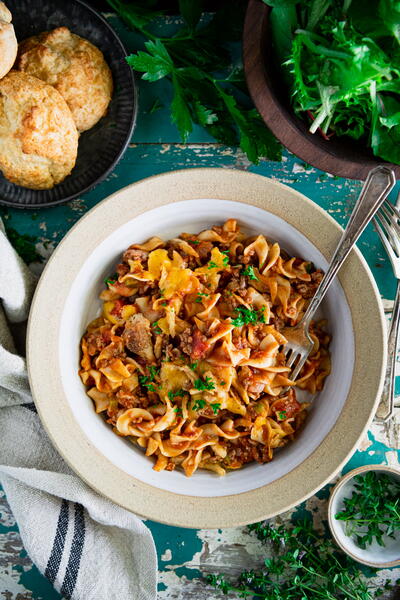 Beef Noodle Casserole