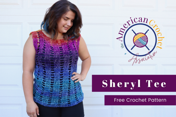 Sheryl Tee Beginner Friendly Crochet Top In 4 Sizes Sheryl Tee: Beginner Friendly Crochet Top In 4 Sizes