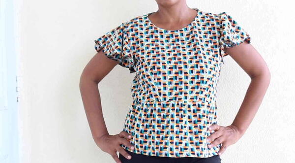 Simple Peplum Top Simple Peplum Top