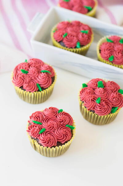 Rosette Cupcakes Rosette Cupcakes
