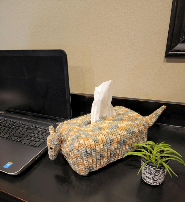 Armadillo Tissue Box Cover Armadillo Tissue Box Cover