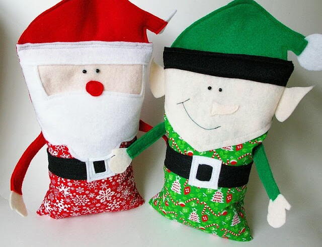 DIY Christmas Rice Bag Buddies DIY Christmas Rice Bag Buddies