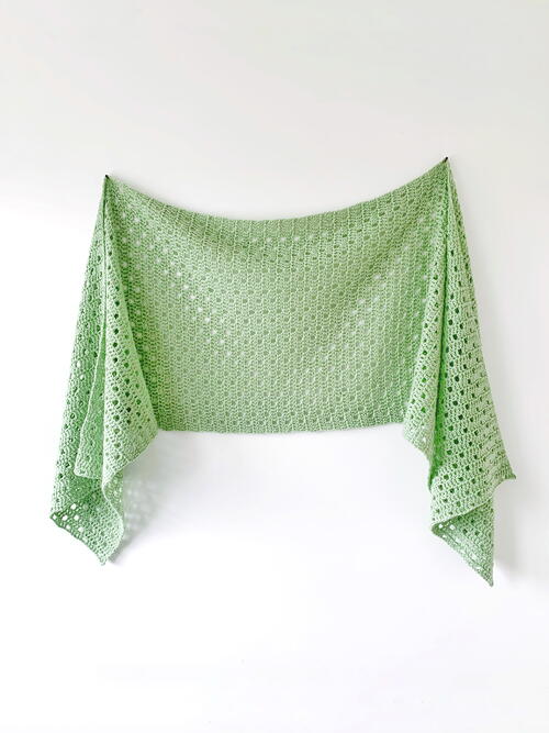 Dewdrop Sideways Shawl Dewdrop Sideways Shawl