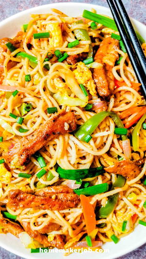 Chicken Hakka Noodles Chicken Hakka Noodles
