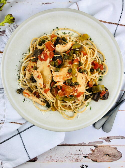 Slow Cooker Cacciatore With Capers Slow Cooker Cacciatore With Capers