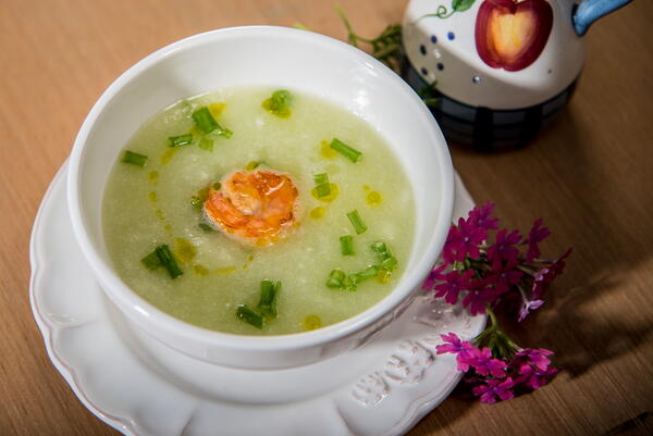 Cucumber And Grapes Gazpacho Cold Soup Recipe