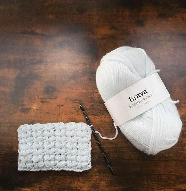 Puffed V-stitch Section Puffed V-stitch Section