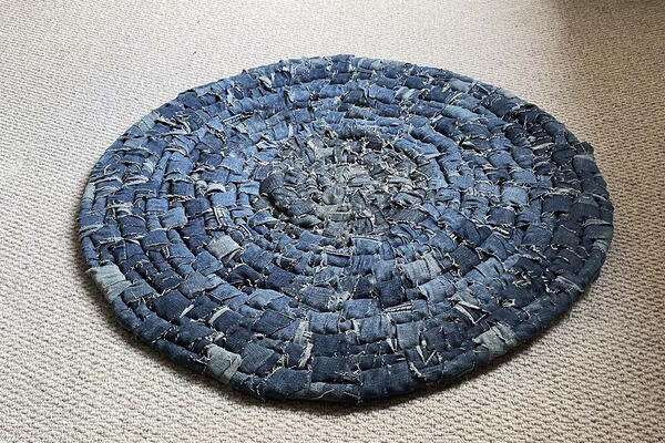 Easy No-sew Rug Easy No-sew Rug