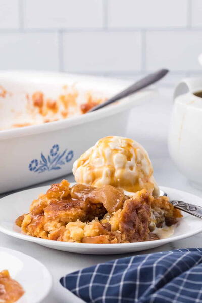 Caramel Apple Dump Cake