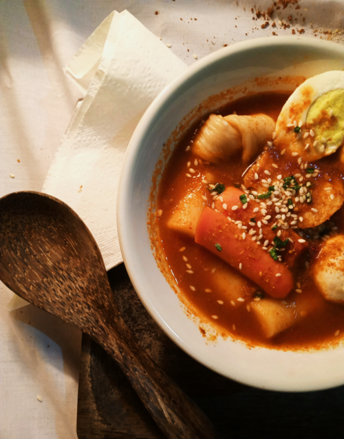 Tteokbokki (spicy Rice Cakes)