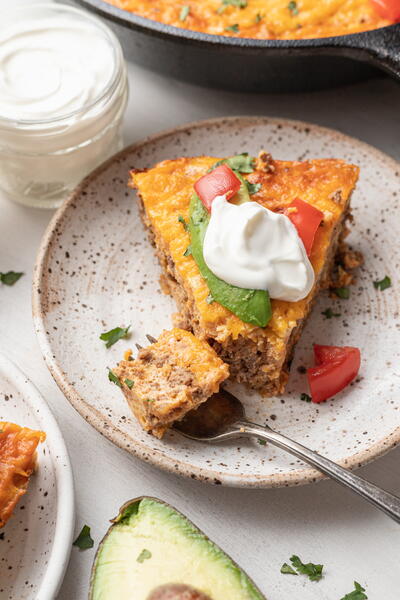 Taco Egg Bake Taco Egg Bake