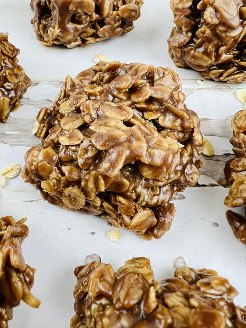 Peanut Butter Chocolate No Bake Cookies Peanut Butter Chocolate No Bake Cookies