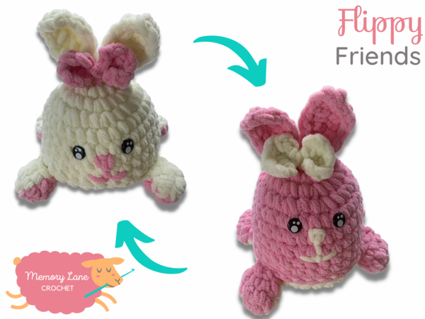 Reversible Bunny- Flippy Friends Reversible Bunny- Flippy Friends