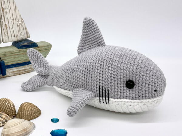 Free Amigurumi Crochet Shark Pattern Free Amigurumi Crochet Shark Pattern