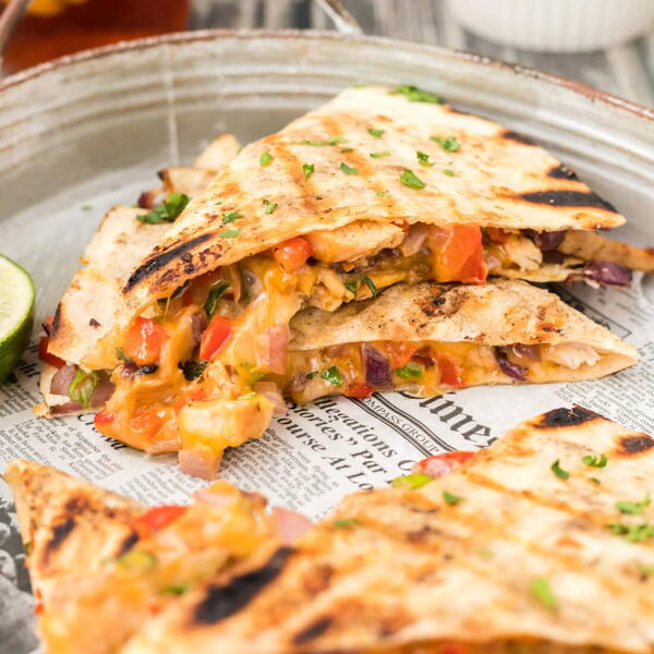 Grilled Chicken Quesadilla Grilled Chicken Quesadilla