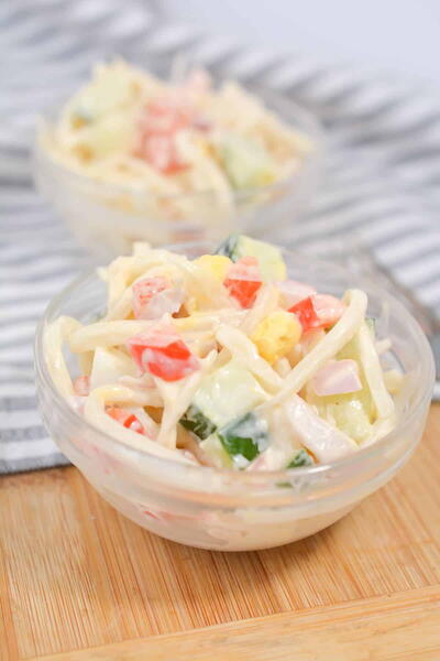 Keto Pasta Salad Keto Pasta Salad