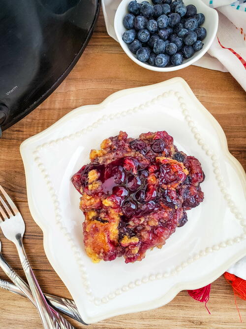 Blueberry Dump Cake Blueberry Dump Cake