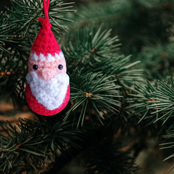 Vintage Santa Ornament Vintage Santa Ornament