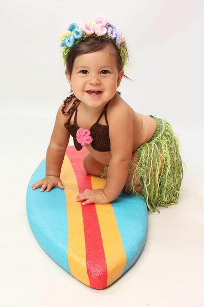 Ohana Hula Skirt Crochet Pattern Ohana Hula Skirt Crochet Pattern