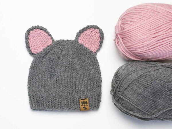 Mouse Ears Hat Baby Children Women Men Beanie Toque Halloween Animal Mouse Ears Hat Baby Children Women Men Beanie Toque Halloween Animal