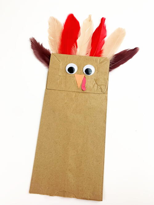 Paper Bag Turkey Craft Paper Bag Turkey Craft