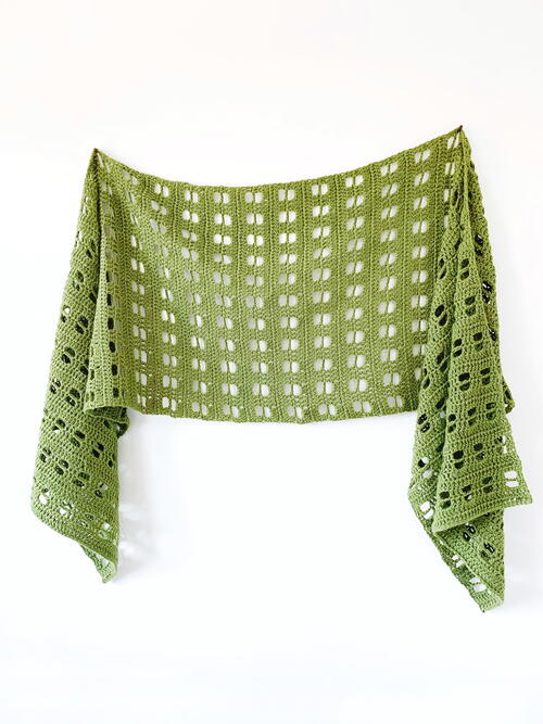 Silverwood Sideways Shawl Silverwood Sideways Shawl