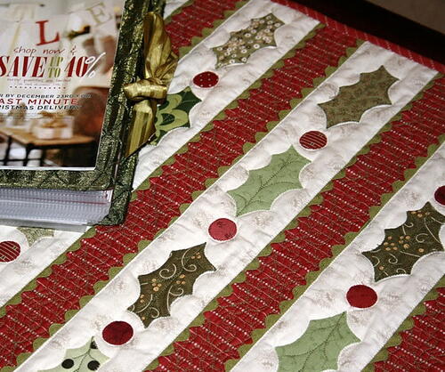 Holly Berry Table Topper Holly Berry Table Topper