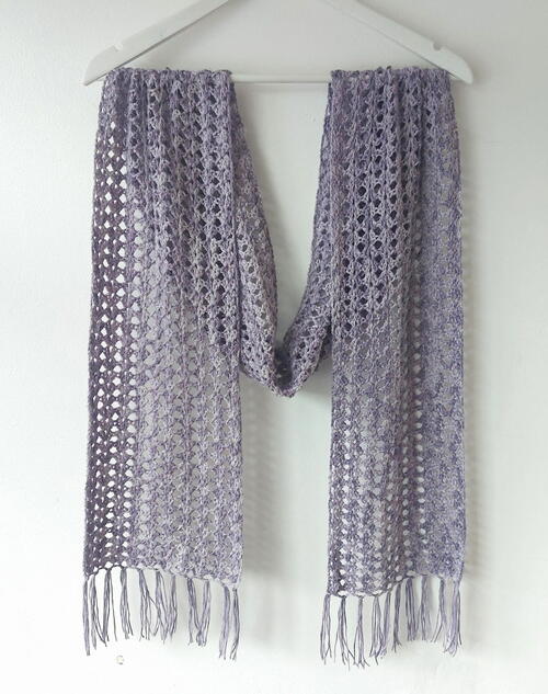 Shell Stitch Scarf Shell Stitch Scarf