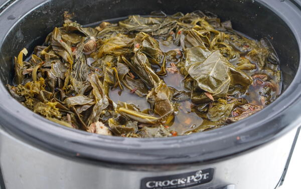 Slow Cooker Collard Greens Slow Cooker Collard Greens