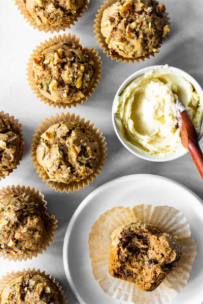 Gluten-free Zucchini Muffins Gluten-free Zucchini Muffins