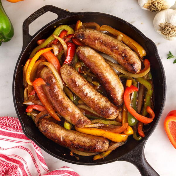 Sausage And Peppers Sausage And Peppers